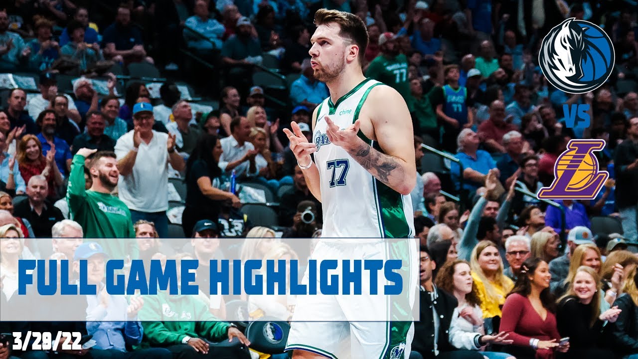 Luka Doncic (34 points) Highlights vs. LA Lakers