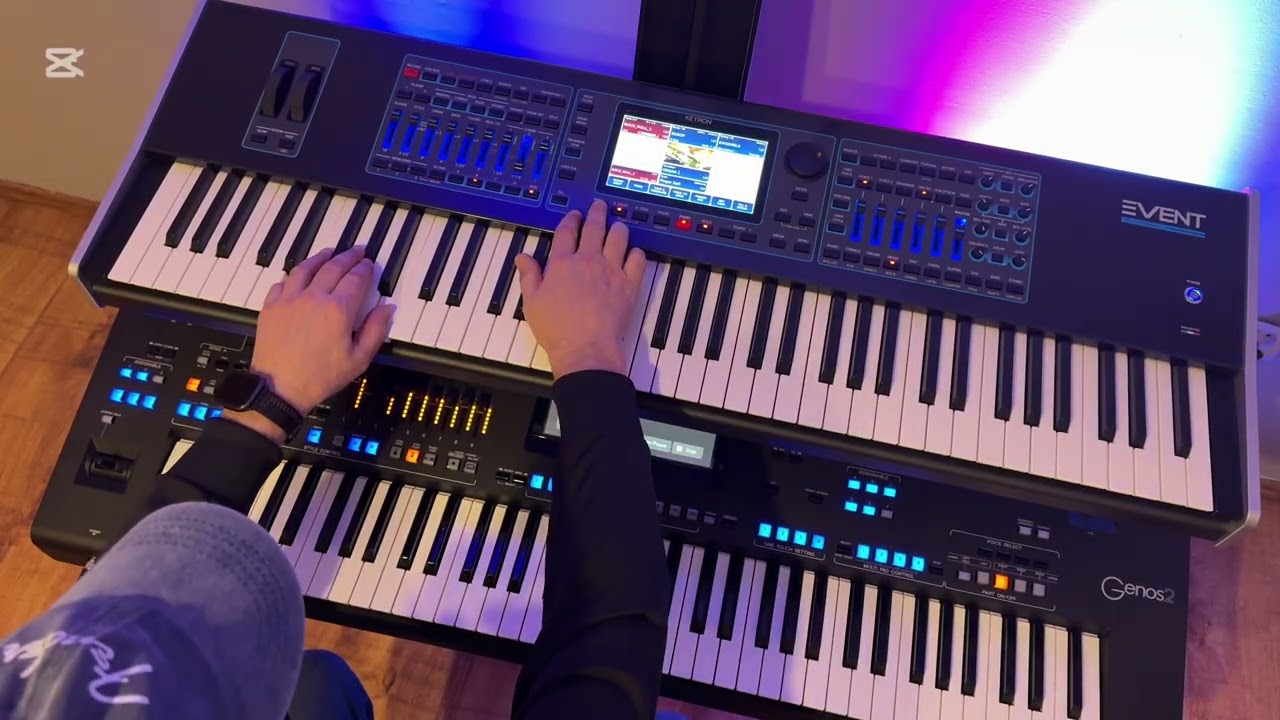 Ketron Event vs Yamaha Genos II Rock&Roll Style
