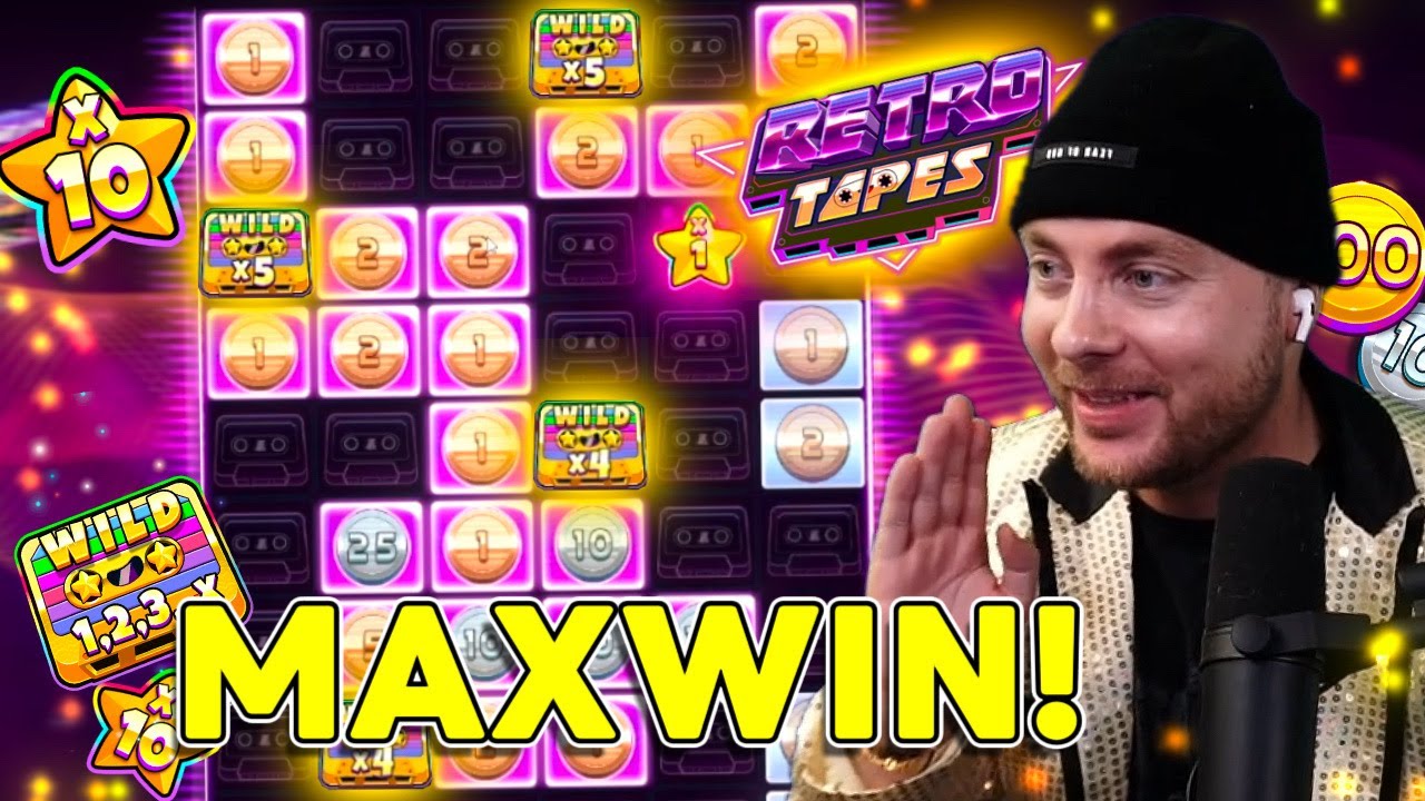 WE FINALLY DID IT! MAX WIN ON RETRO TAPES (10000X) 💽