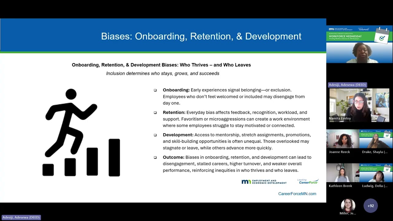 Workforce Wednesday: Check Your Filters: How Biases Shape Hiring, Feedback and Leadership