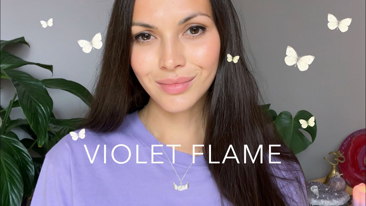 Violet Flame Healing 💜 Release the old to make way for the new