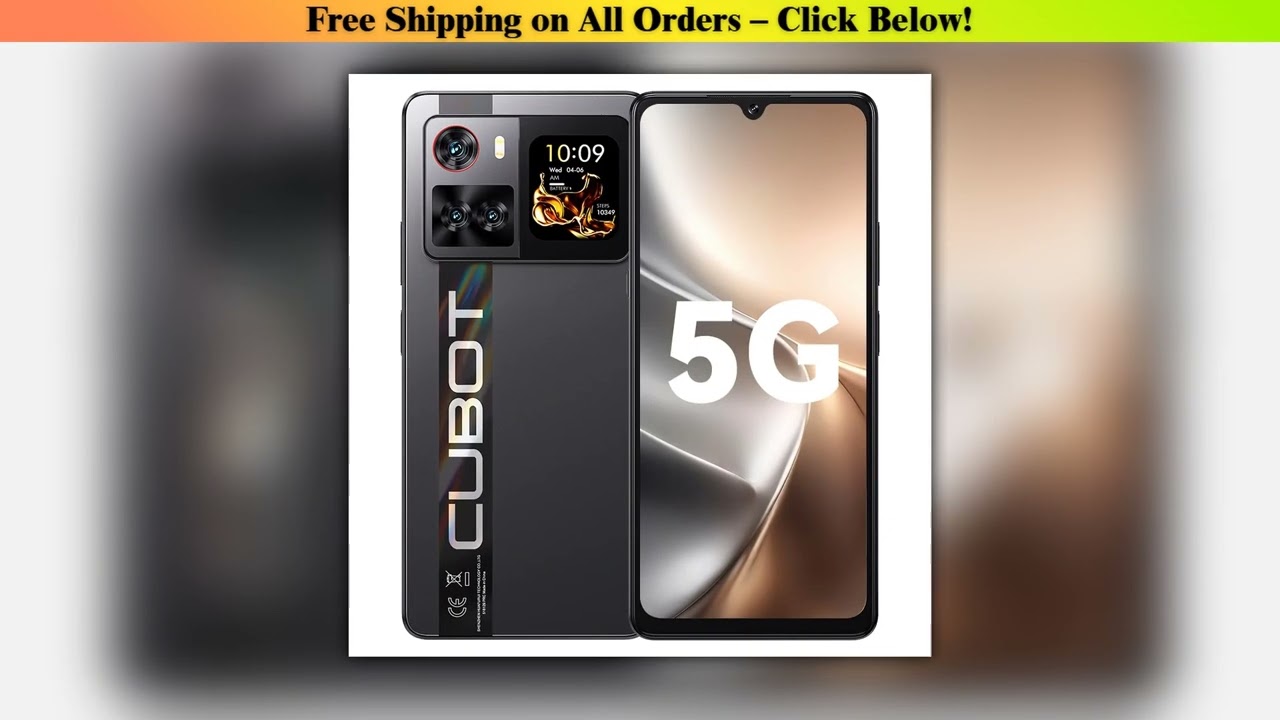 Smartphone 5G Cubot X100, Android 15, Dimensity 7025, 6nm, 2.5GHz,6.88-inch