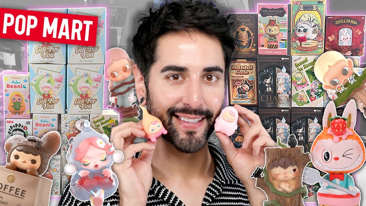 ANOTHER SECRET?! 😭 Unboxing Random POP MART Blind Boxes! CHAKA, SKULL PNADA, PUCKY, ZSIGA, LABUBU 💜