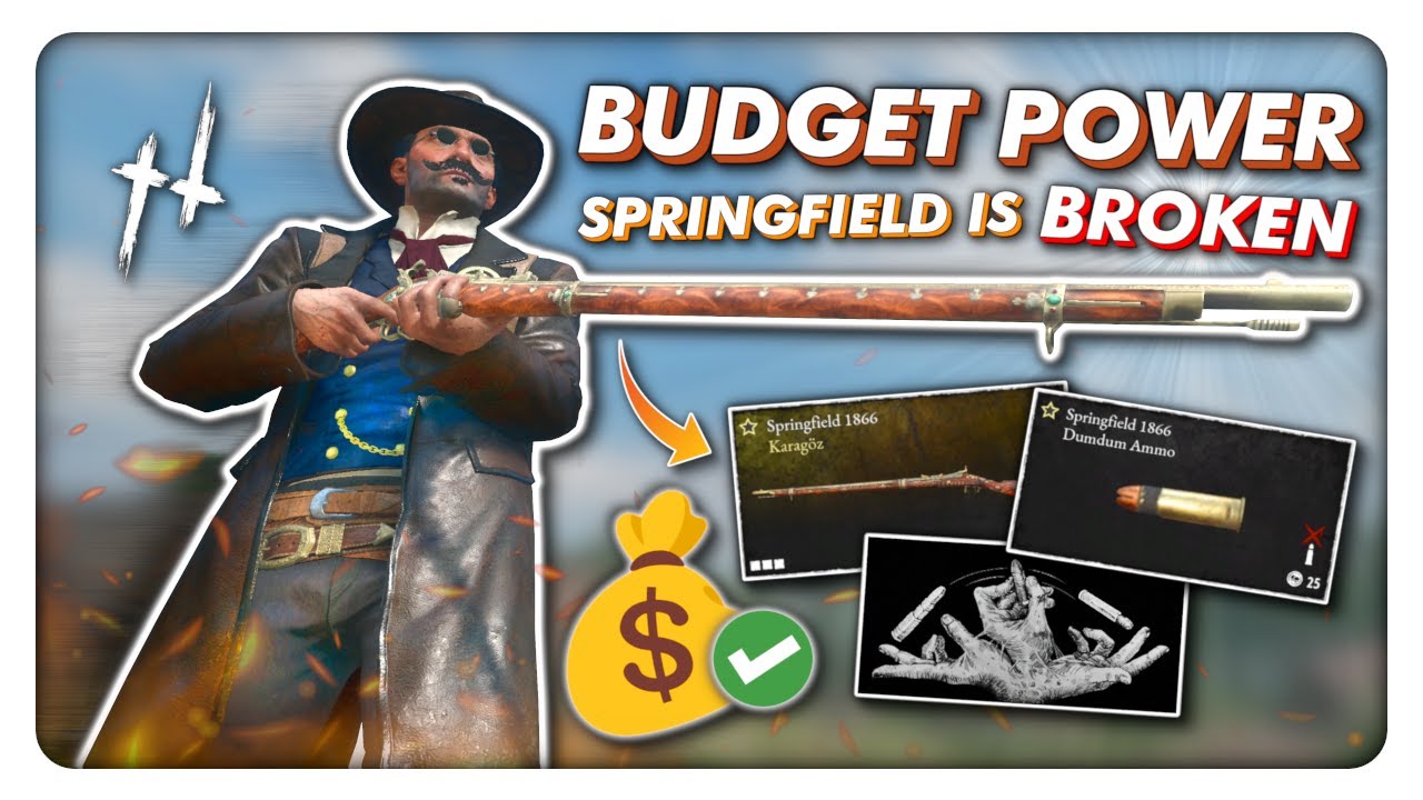 The Springfield Is BROKEN for the Price | Hunt: Showdown Budget Rifle Guide
