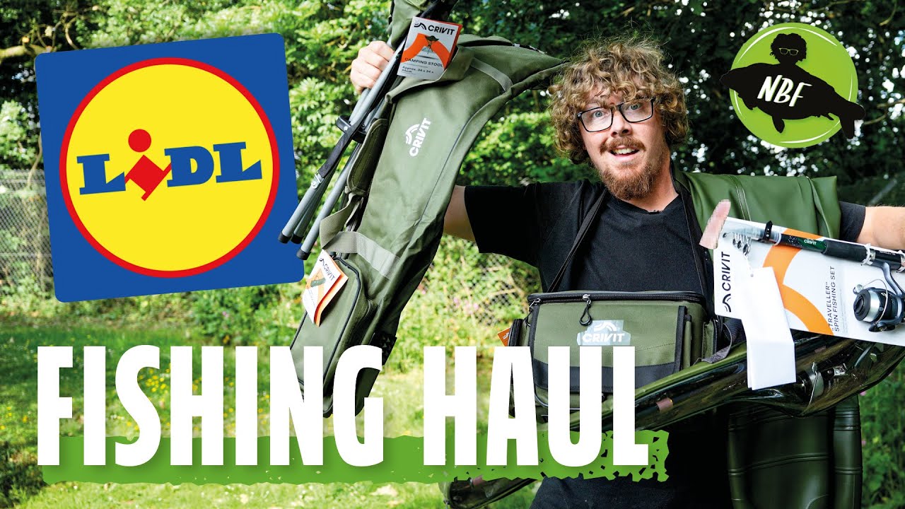 Testing Lidl&rsquo;s Fishing Gear &ndash; Budget Bargains or Total Rubbish? 😬 (Big Haul Review)