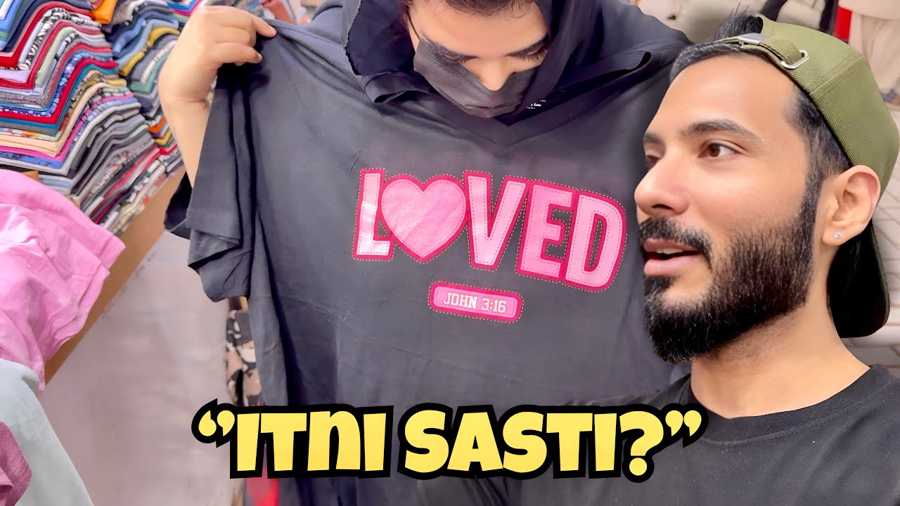 “Zainab Me Itni Sasti T-Shirts? 😳”