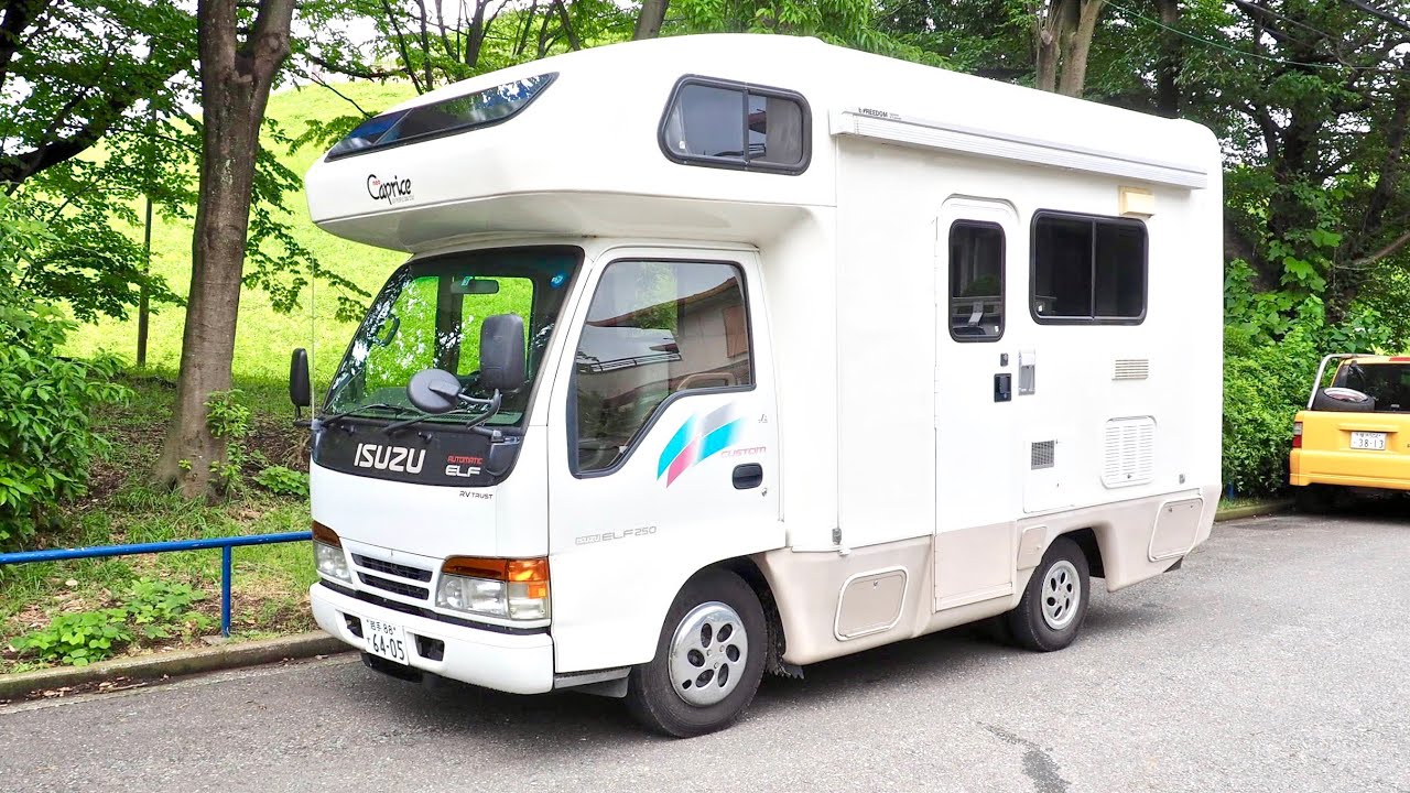 Обзор покупки на японском аукционе Isuzu Elf 1995 года выпуска с дизельным двигателем 4300 куб. с...