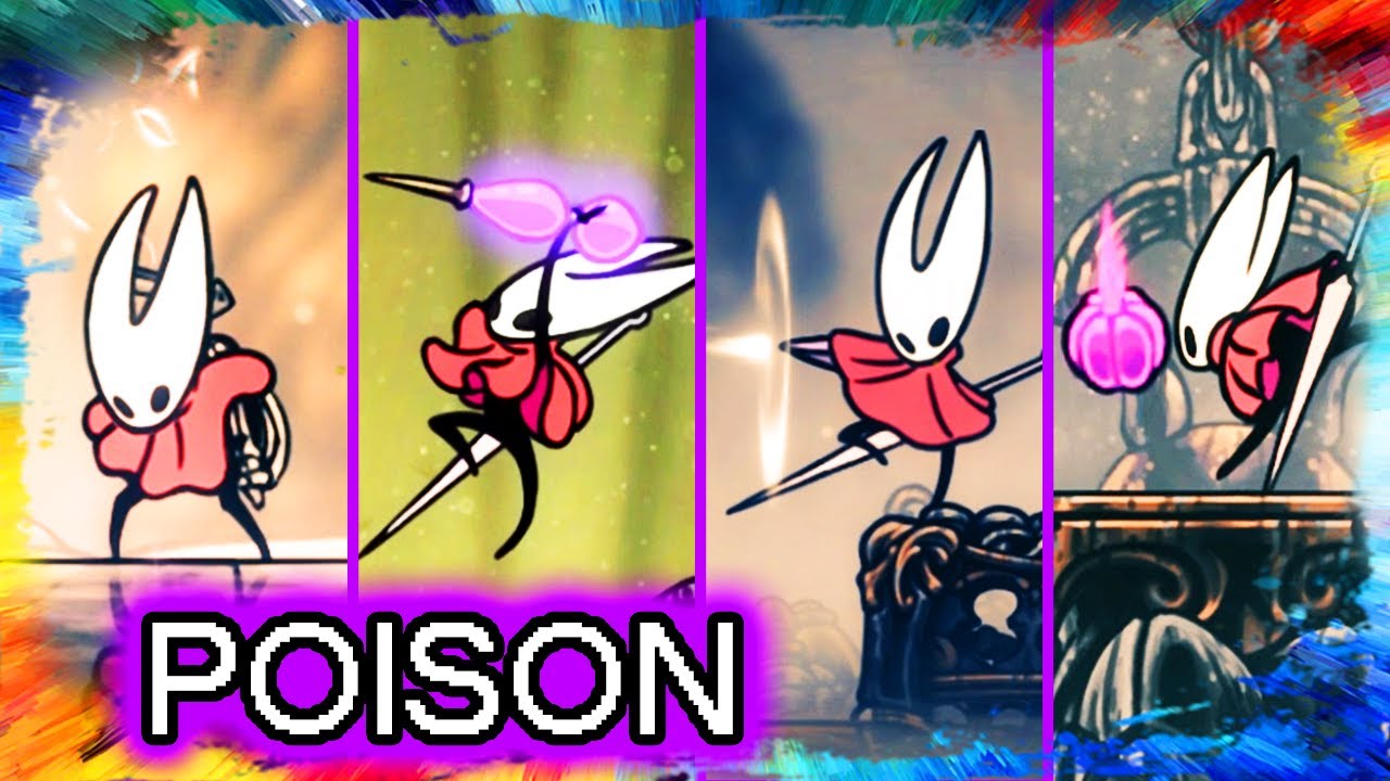 Hollow Knight Silksong ALL POISON TOOLS