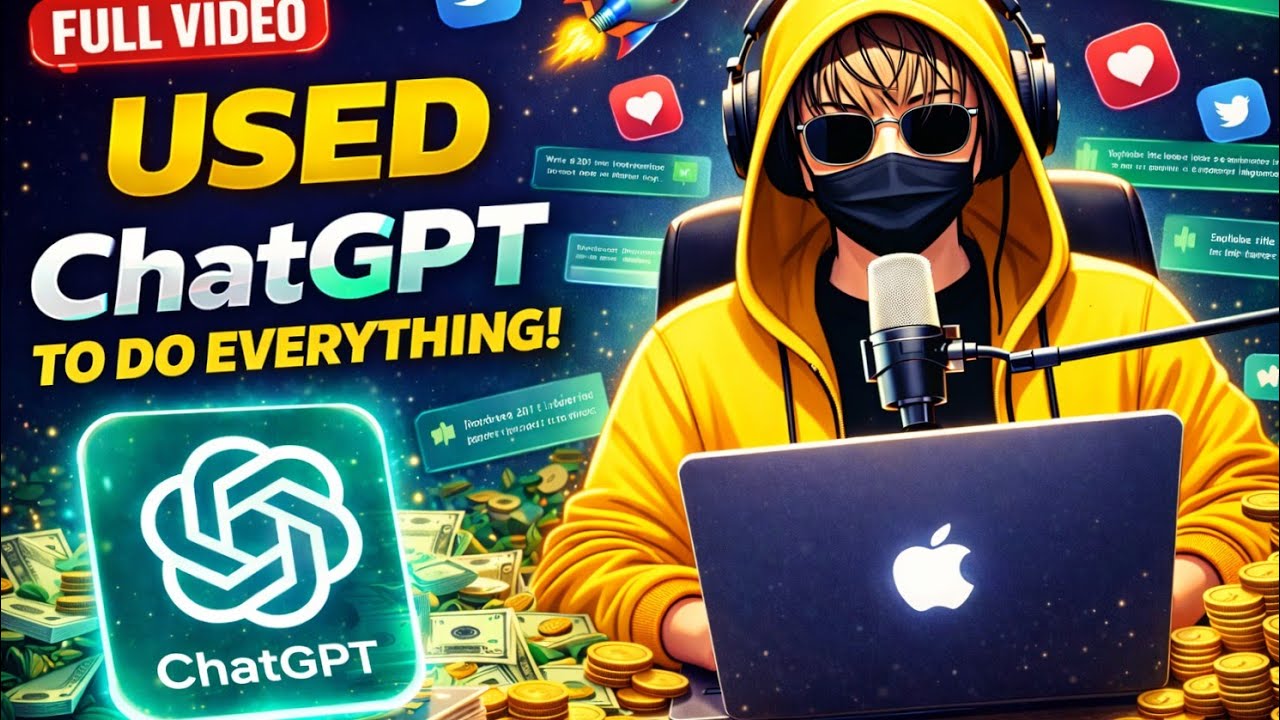 “YouTube Video Mein ChatGPT Ka Full Use | Real Method Explained”