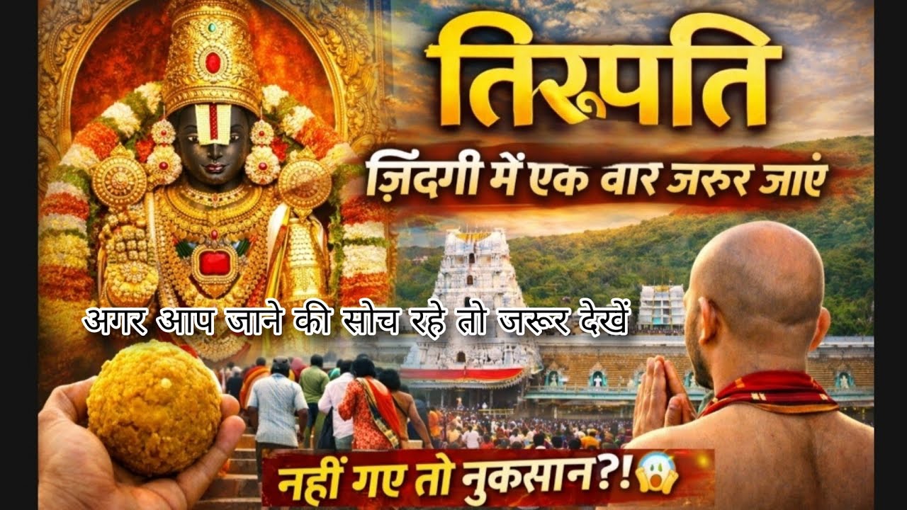 तिरुपति गए बिना अधूरी है ज़िंदगी? Tirupati Balaji Darshan | Govinda Govinda 🙏| बालाजी की महिमा