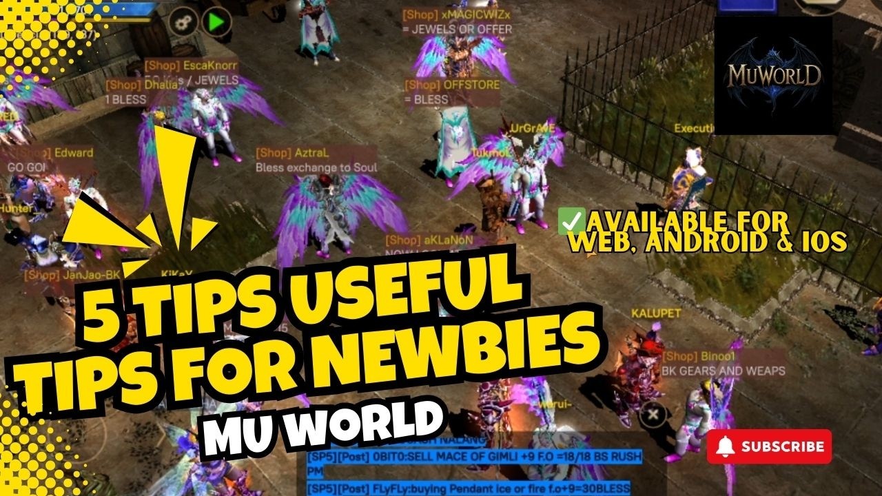 5 Tips & Tricks for Newbies - MU World