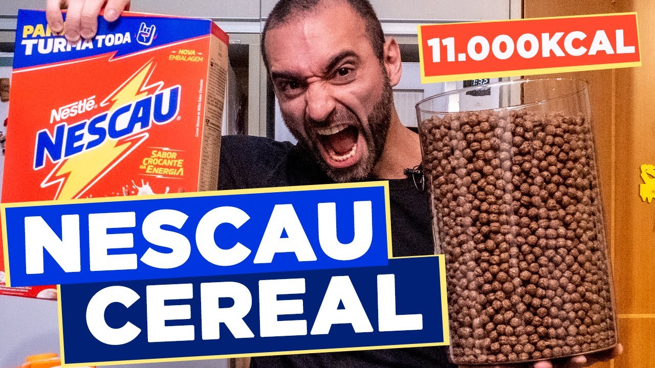 O MAIOR DESAFIO COM NESCAU CEREAL!!!