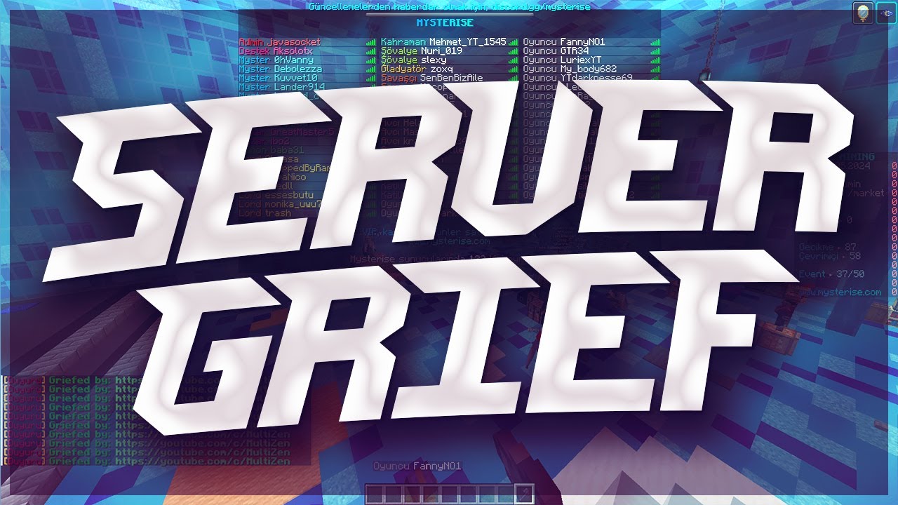 Griefing mc.mysterise.com | Zenyph