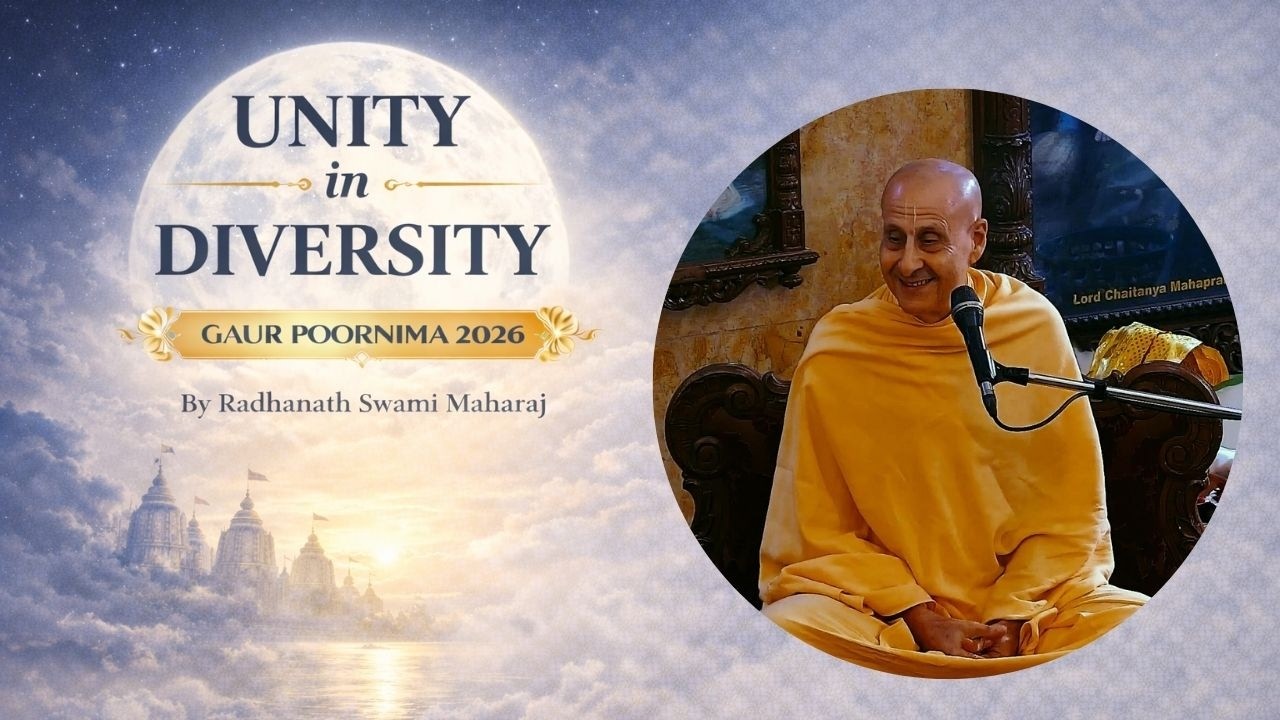3rd Mar. '26 | H.H. Radhanath Swami Maharaj | Gaur-lila | ISKCON Chowpatty Mumbai.