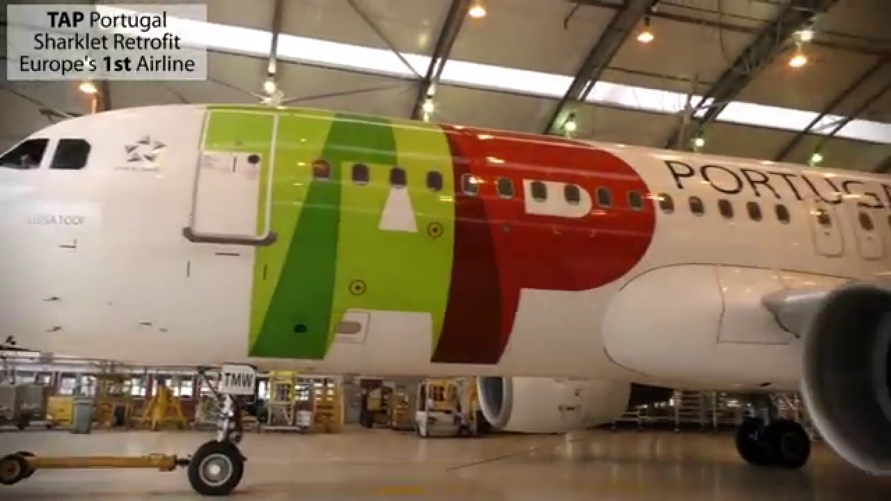 TAP Portugal Sharklet Retrofit
