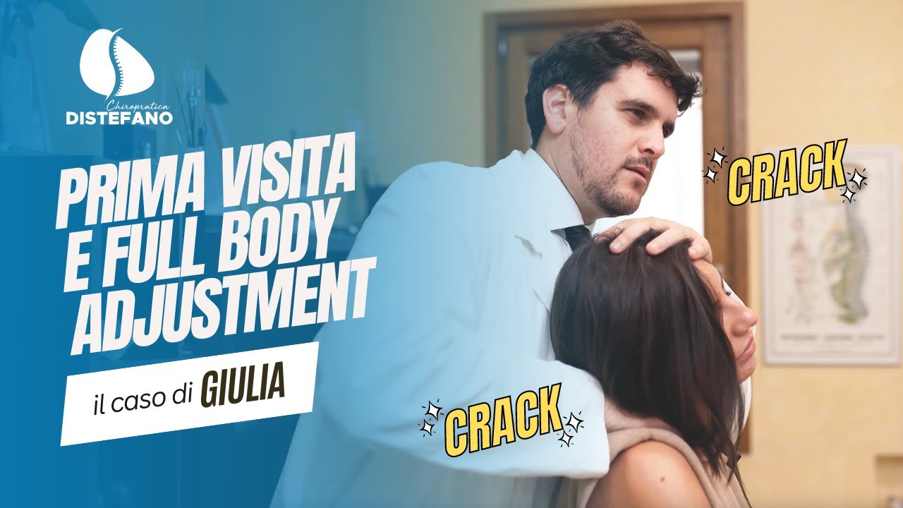 Prima visita Chiropratica per Giulia con Full Body Adjustment