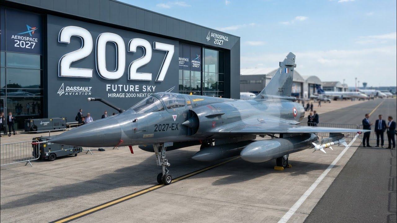 New 2027 Dassault Mirage 2000 Unveiled! Legendary Fighter Jet Upgraded! 🔥🚨 | Latest Review!
