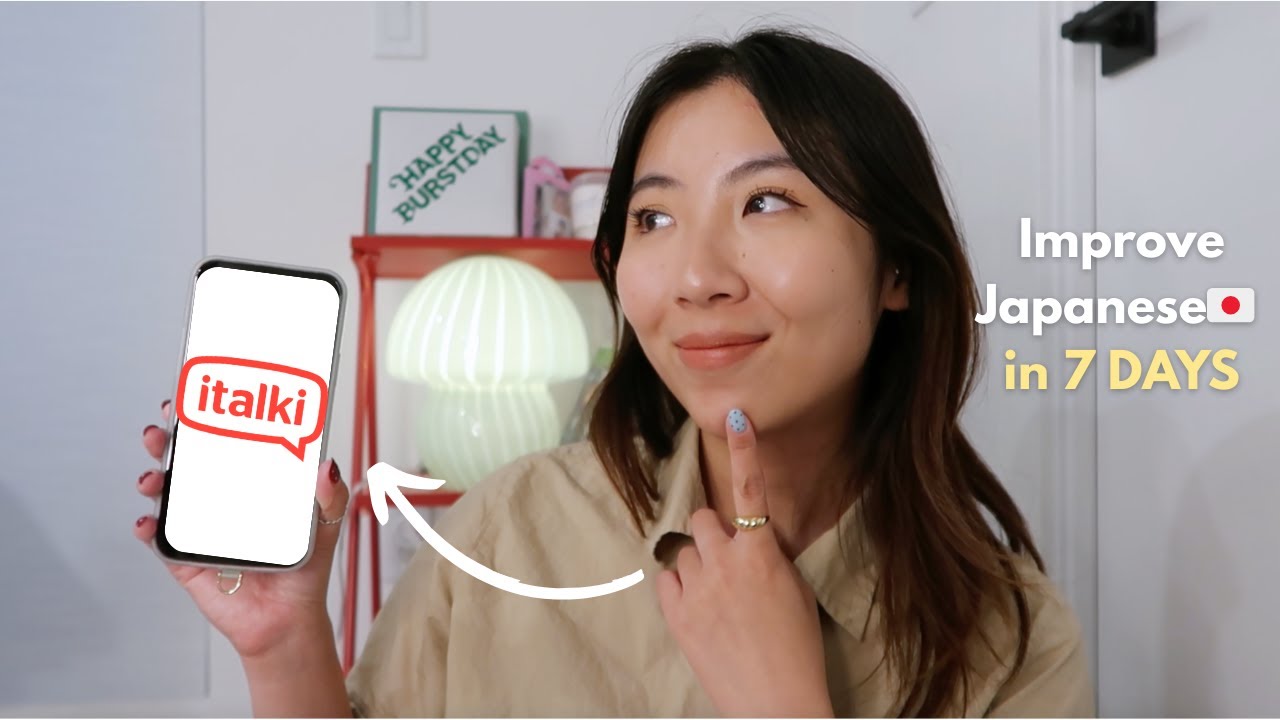 How to improve Japanese speaking in 7 DAYS (beginner friendly)