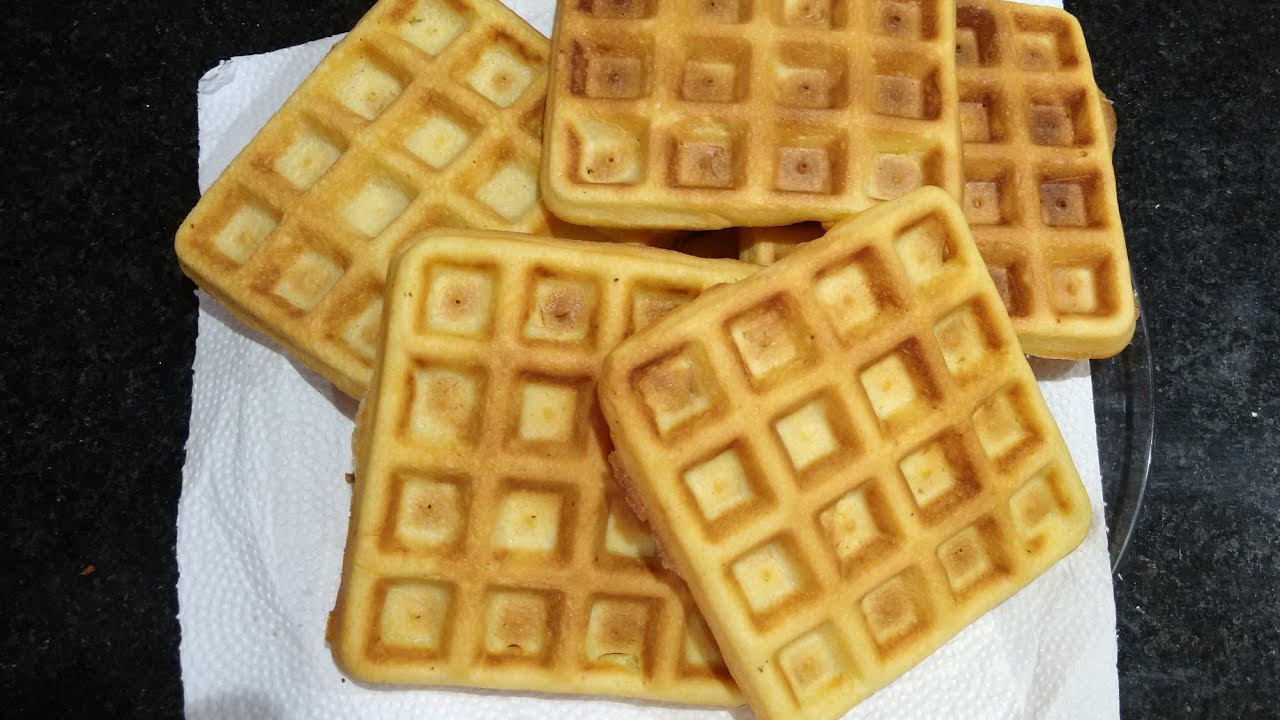 WAFFLES DE FUBÁ  DE MILHO FACINHO E DELICIOSO/VOCÊ NUNCA MAIS VAI PARAR DE COMER WAFFLES