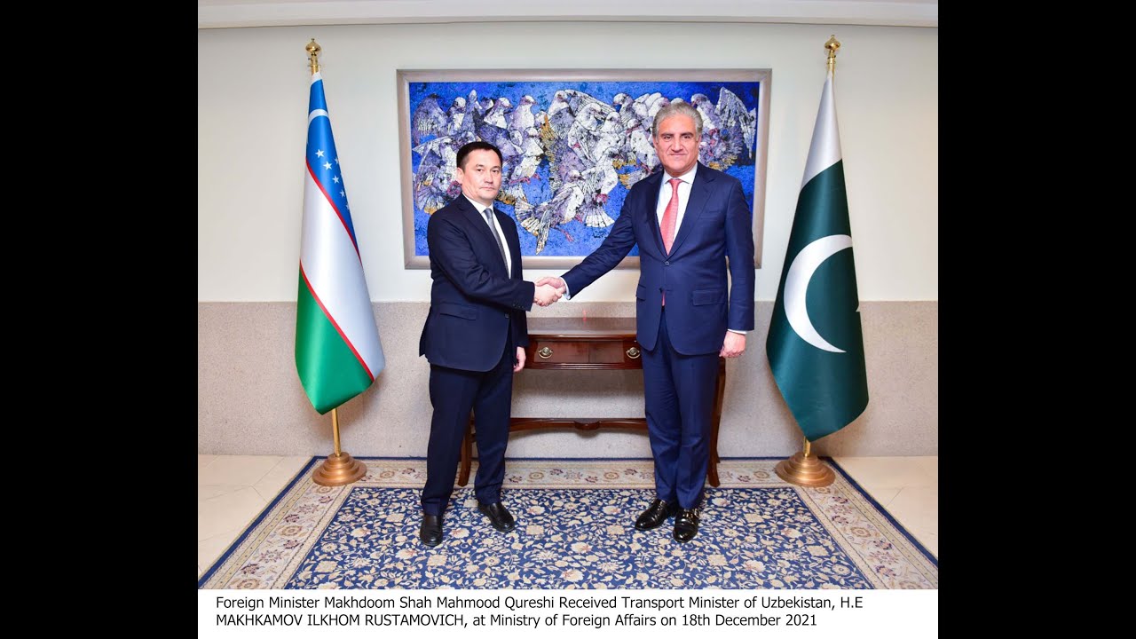 Uzbekistan Minister Transport Welcome @ OIC Conf Islamabad 18 Dec 2021