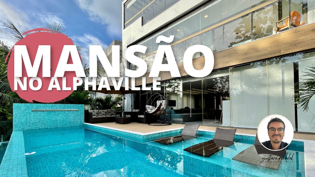 Mansão INCRÍVEL no Alphaville | Gustavo Reikdal (71) 99333-6547