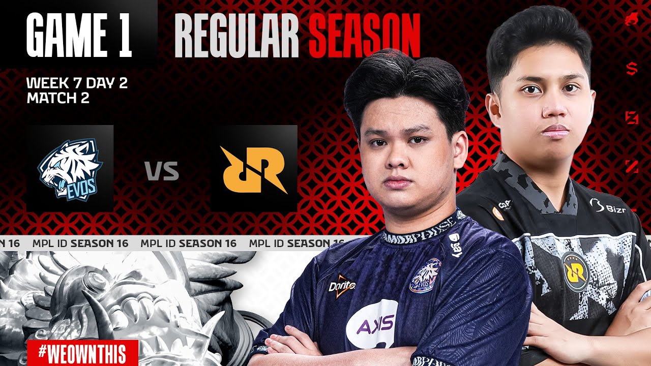 EVOS vs RRQ HOSHI | Regular Season Week 7 Day 2 | Game 1 | #MPLIDS16