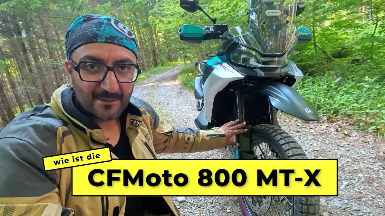 wie fährt sich die CFMoto 800 MT-X? und wie ist meine Meinung dazu!