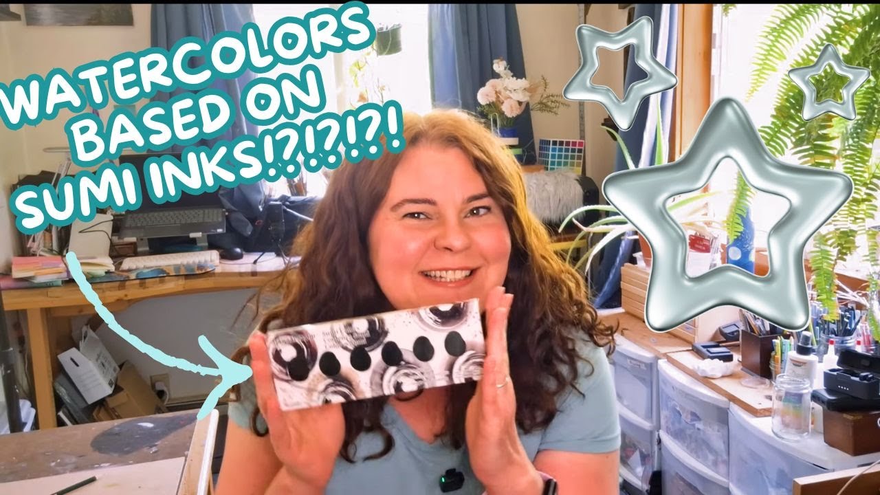 Are These My New Favorite Watercolors??? Paint with me!