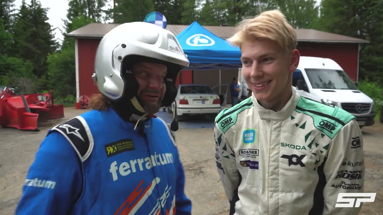 Sami Pajari and Ismo Leikola Rallying in EVO