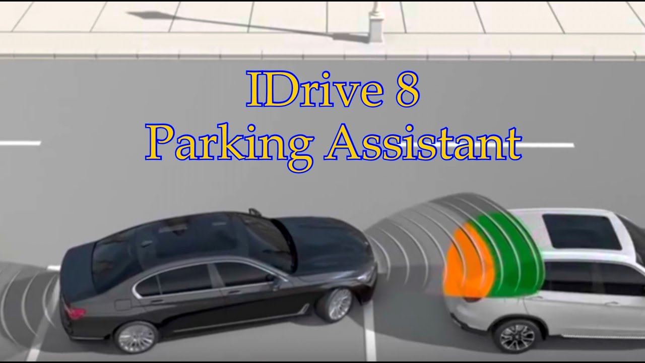 BMW Parking Assistant (iDrive 8 Update)