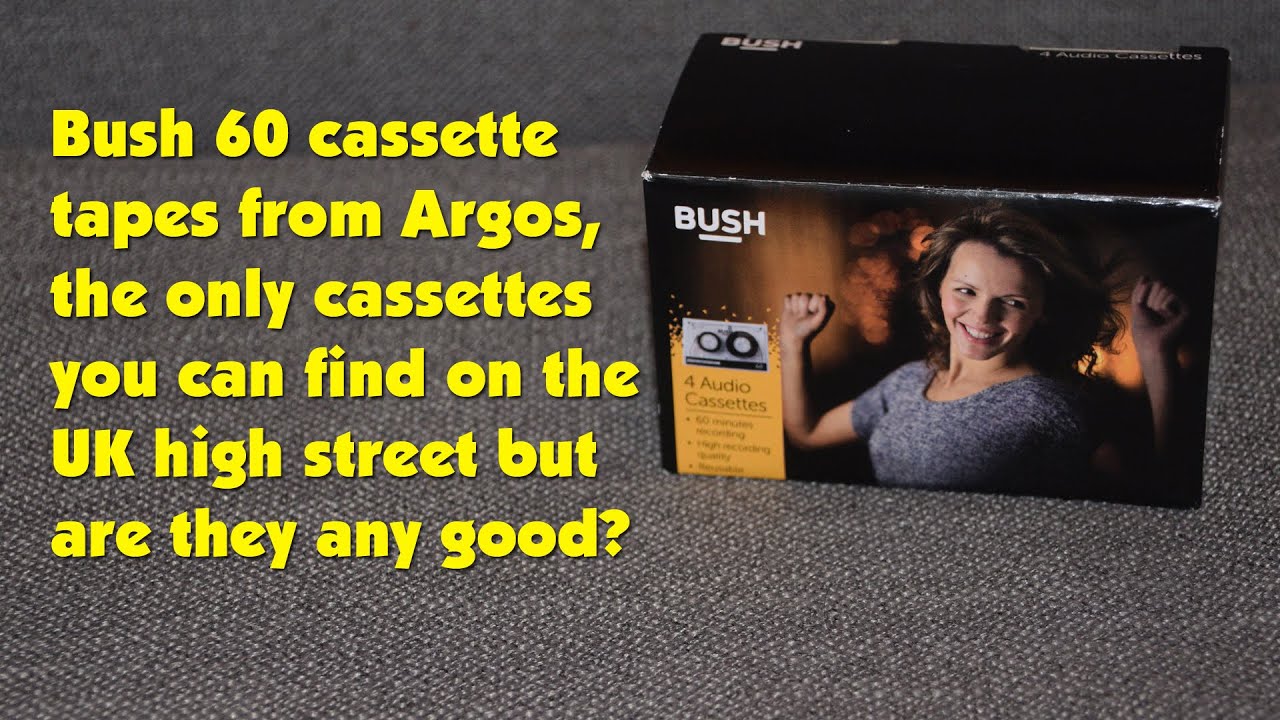 The Argos Bush C60 tape the only cassettes you can find on the UK high street but is it any good?