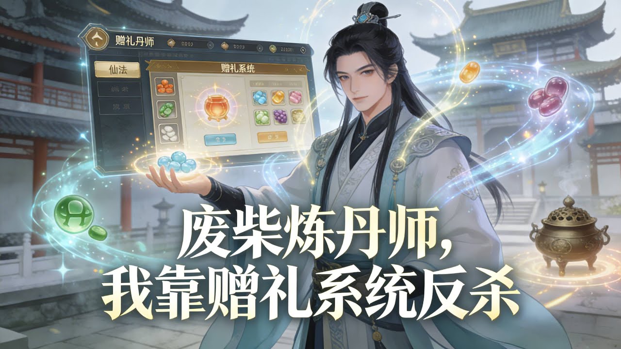 【Multi Sub】《廢柴煉丹師，我靠禮物系統反殺》廢柴煉丹師啟動贈禮系統，贈送的越多我越強大#漫劇 #動態漫 #AI漫劇 #動漫 #動畫