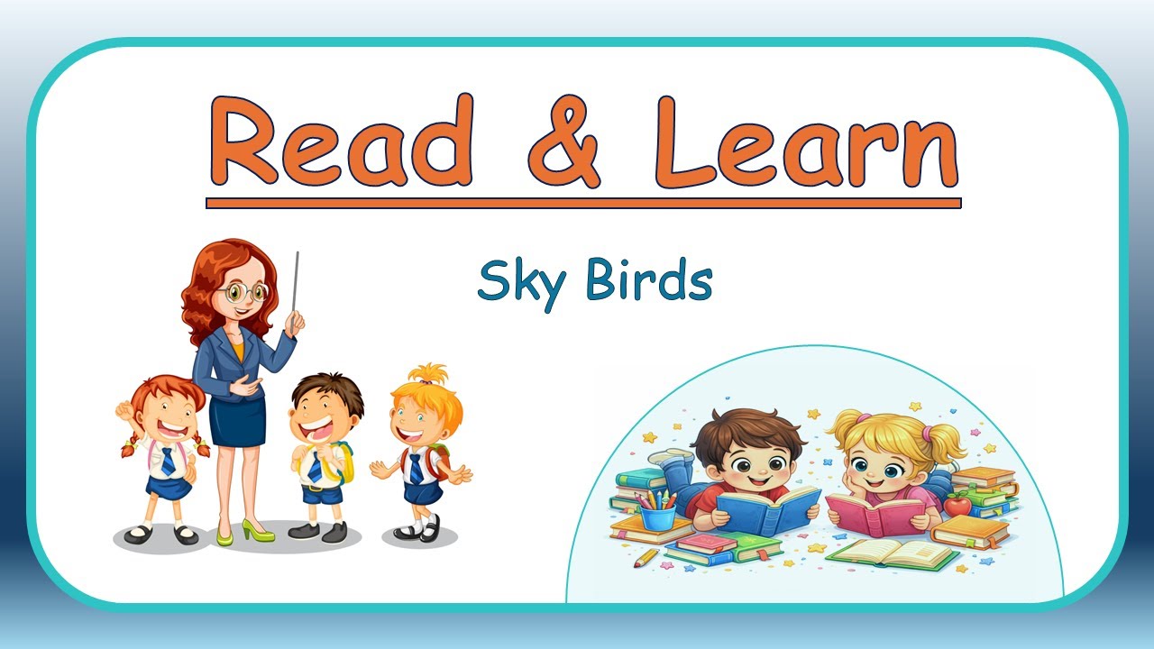 Sky Birds | Read Aloud for Kids | Easy English