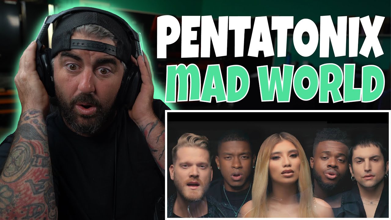 Pentatonix - Mad World (Rock Artist Reaction)