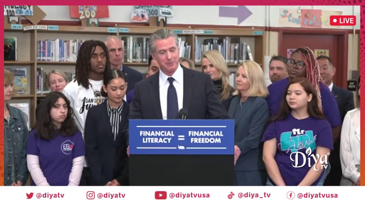 LIVE: California Governor Newsom makes announcements on financial literacy, wealth access for women