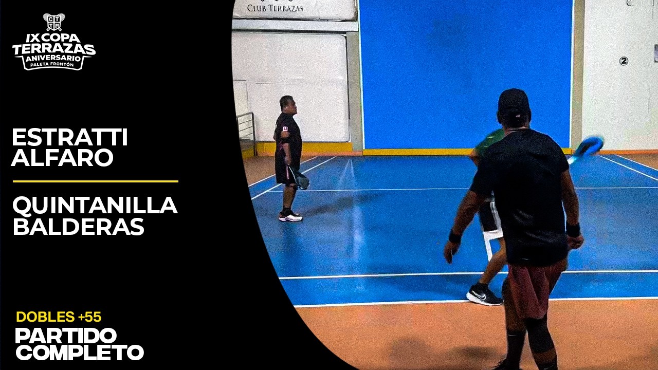 Sergio Alfaro/Victor Estratti vs Martín Balderas/Ronald Quintanilla | IX COPA TERRAZAS 2026 DV+55
