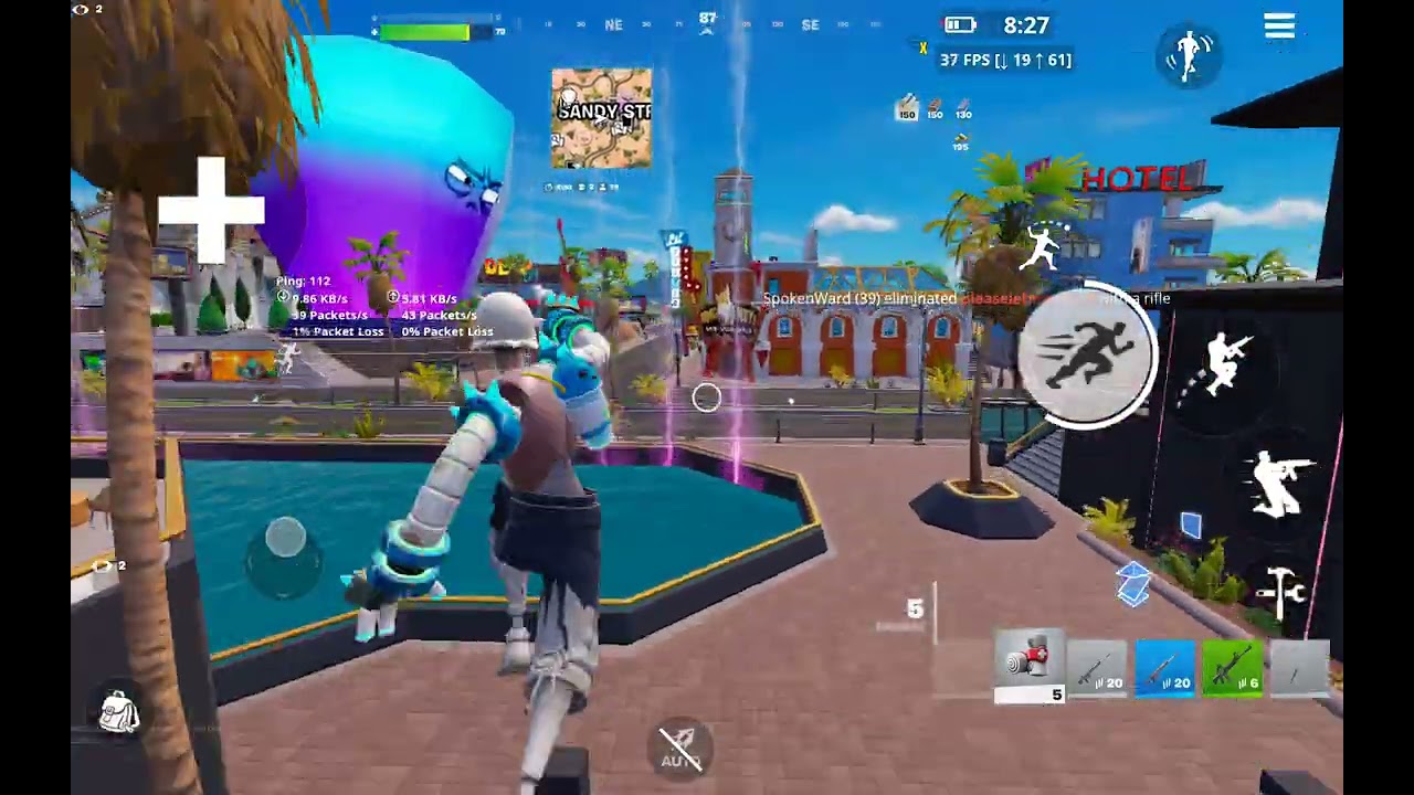 MI pad 6/60fps battle ground map gameplay chapter 7
