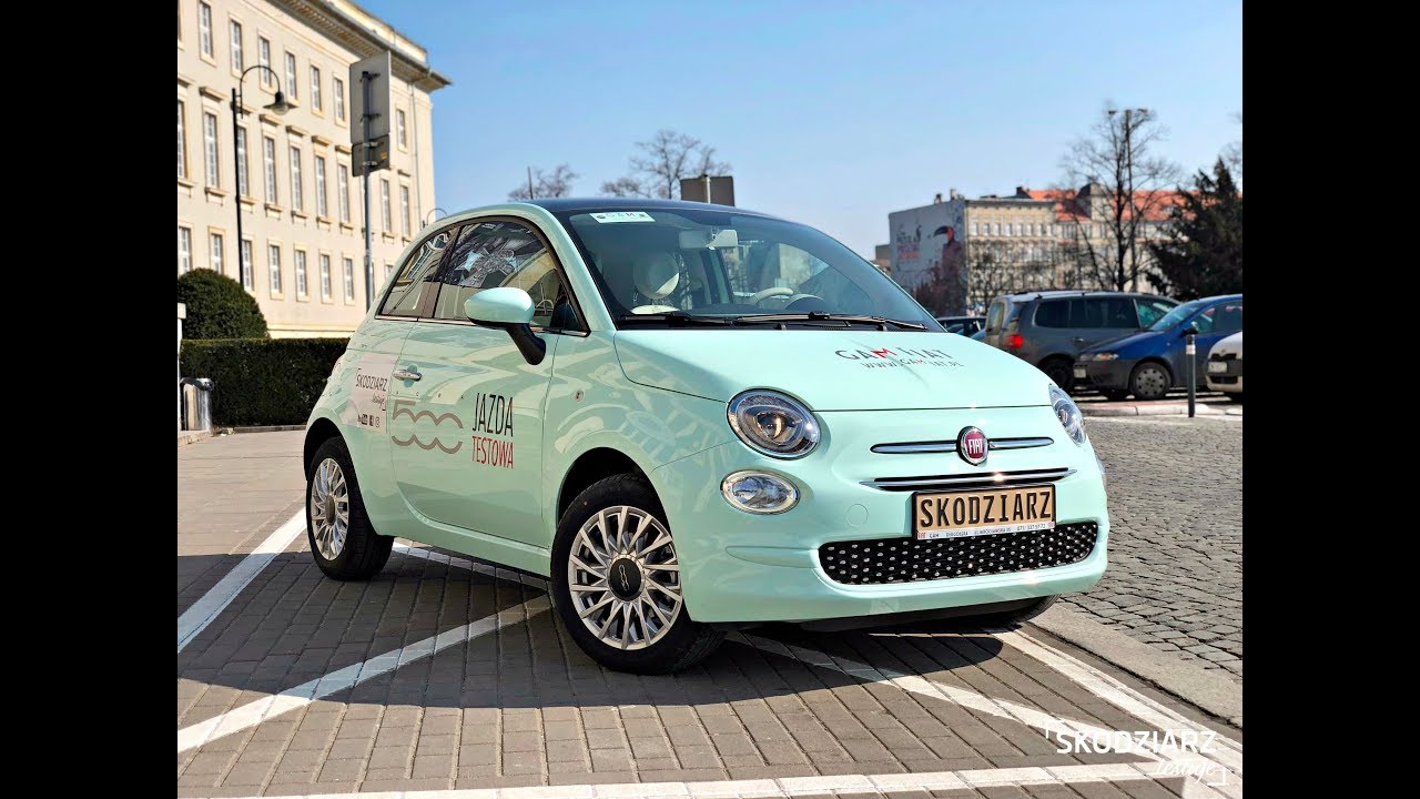 Fiat 500 Lounge 2018 1.2 69KM PL TEST Carolewski