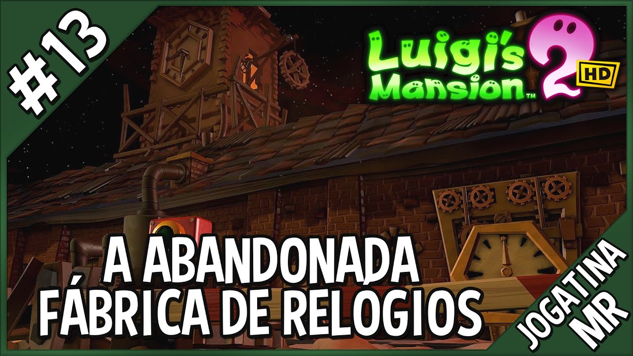Luigi's Mansion 2 Parte 13 - Fábrica de Relógios