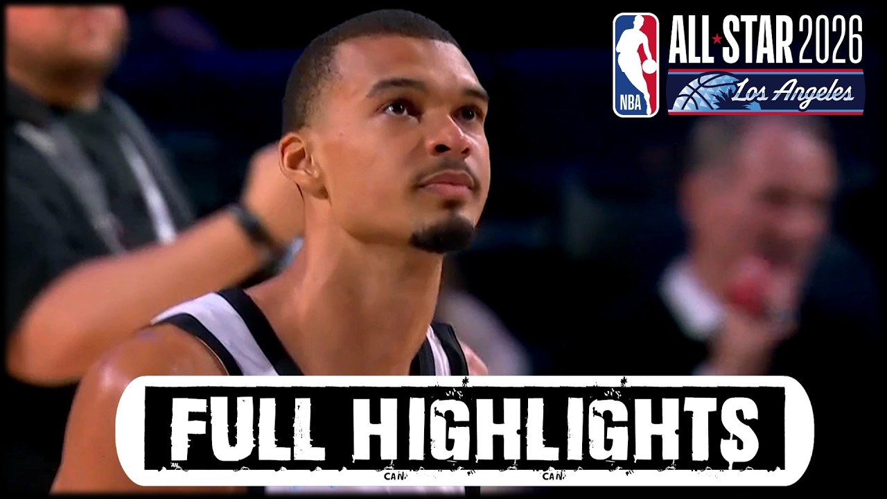 2026 NBA All-Star Game - Team WORLD vs Team USA STRIPES - Full Game Highlights