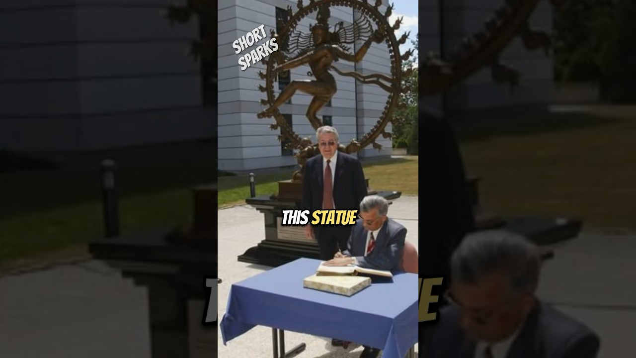 🤯 Why is there a Nataraja Statue at CERN? #shiv #facts #science