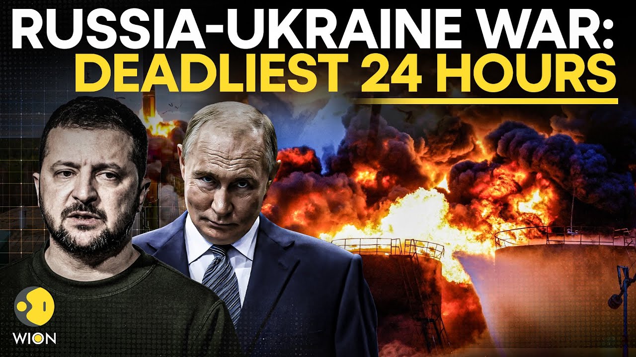 Russia-Ukraine War LIVE: Moscow Claims Deadliest 24 Hours, Strikes To Intensify Further? | WION Live