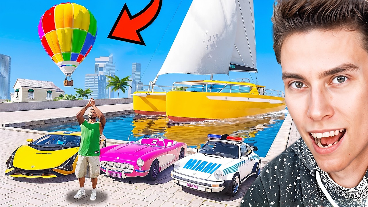 УГНАЛ РЕДКИЕ МАШИНЫ в МАЙАМИ!! - GTA 5 (Моды ГТА 5)
