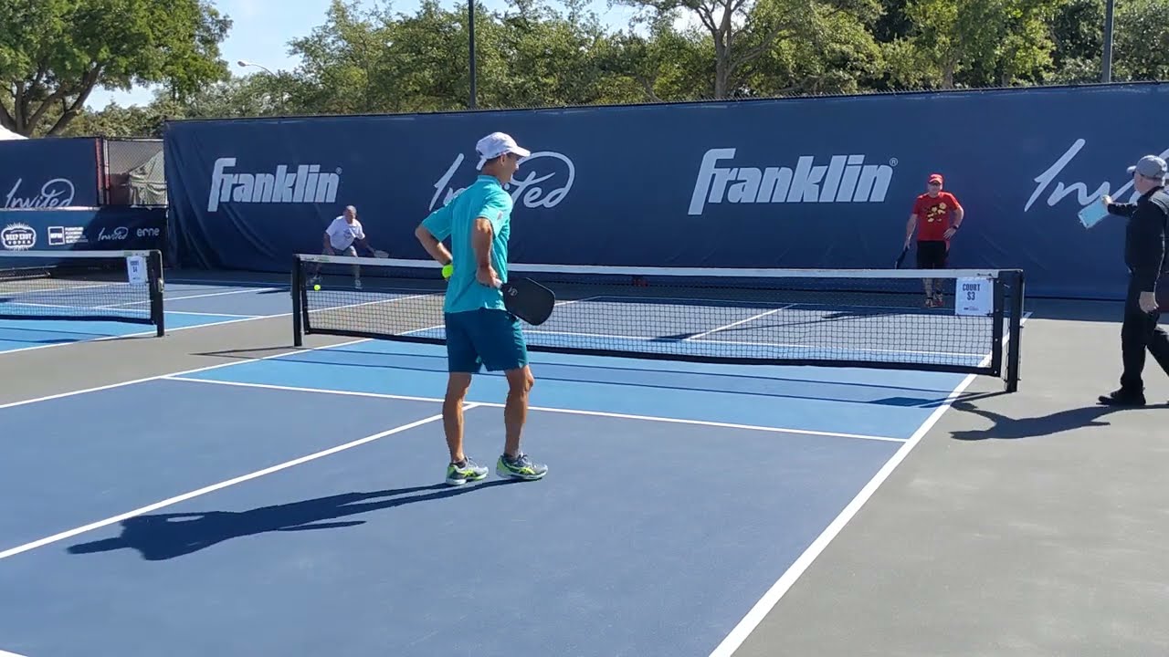 Men's 3.5 60+ Singles Pickleball at Nationals 2023