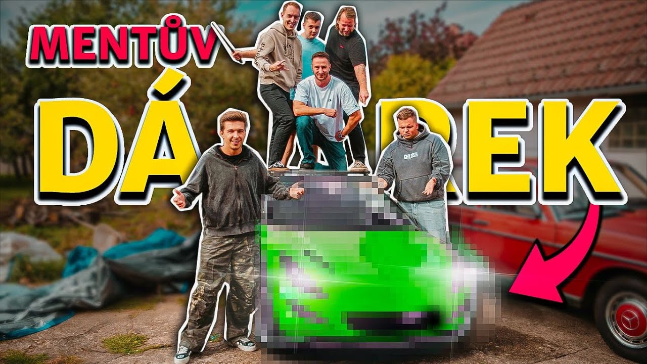 VYDRAŽILI JSME MENTOVI AUTO?