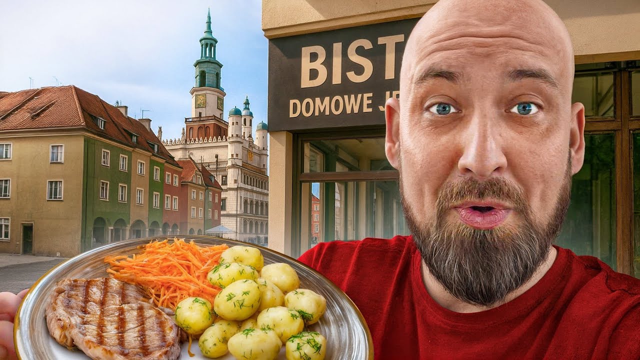Zjadłem Najtańszy obiad na starym rynku w Poznaniu Bistro Pod Janickim 🍽️
