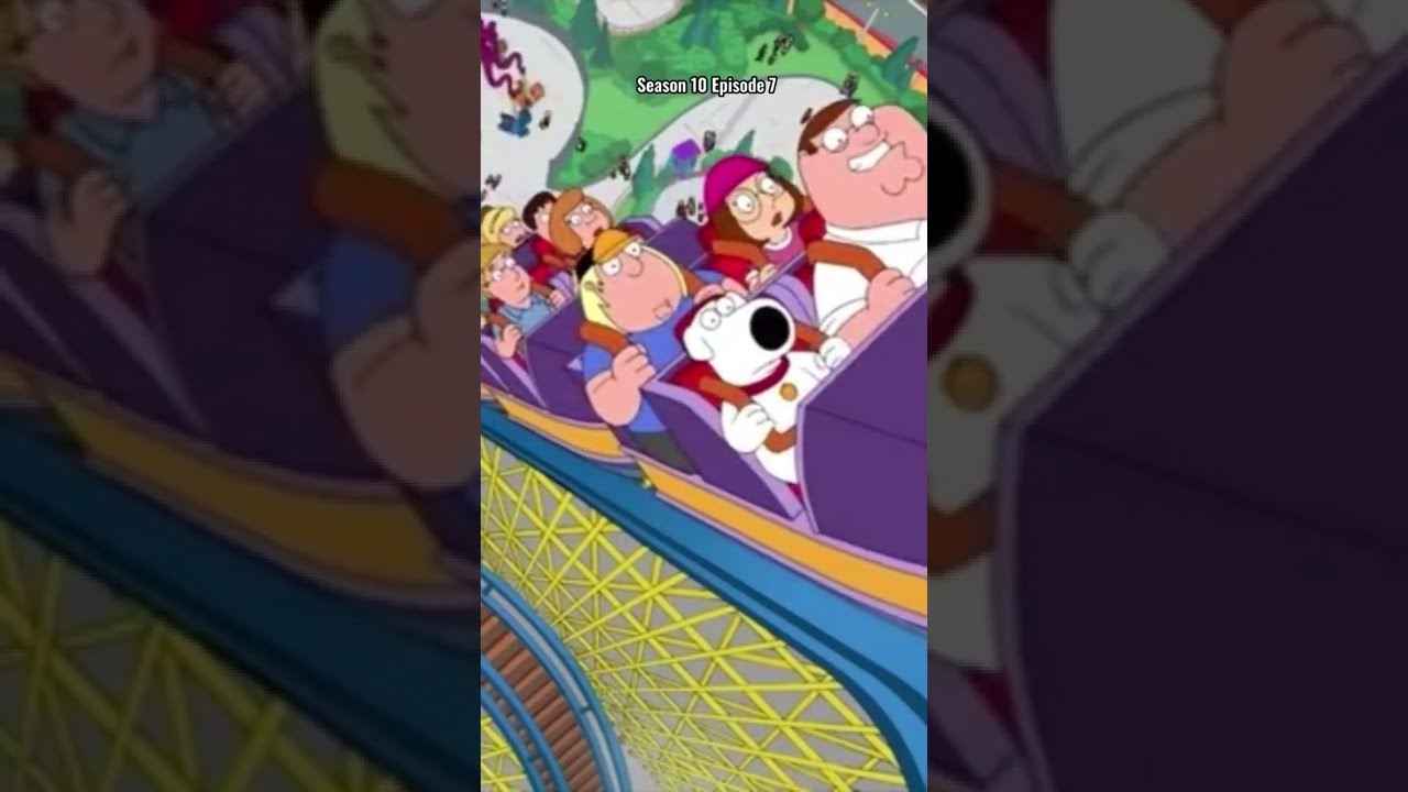 Family Guy You're too fat to ride the coaster sir #shorts #sitcom #familyguy #familyguymemes #comedy