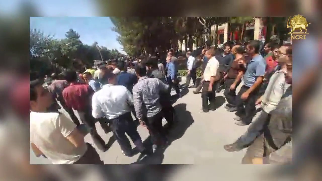ISFAHAN, central #Iran,  July 31, 2018. Protesters are chanting: 
