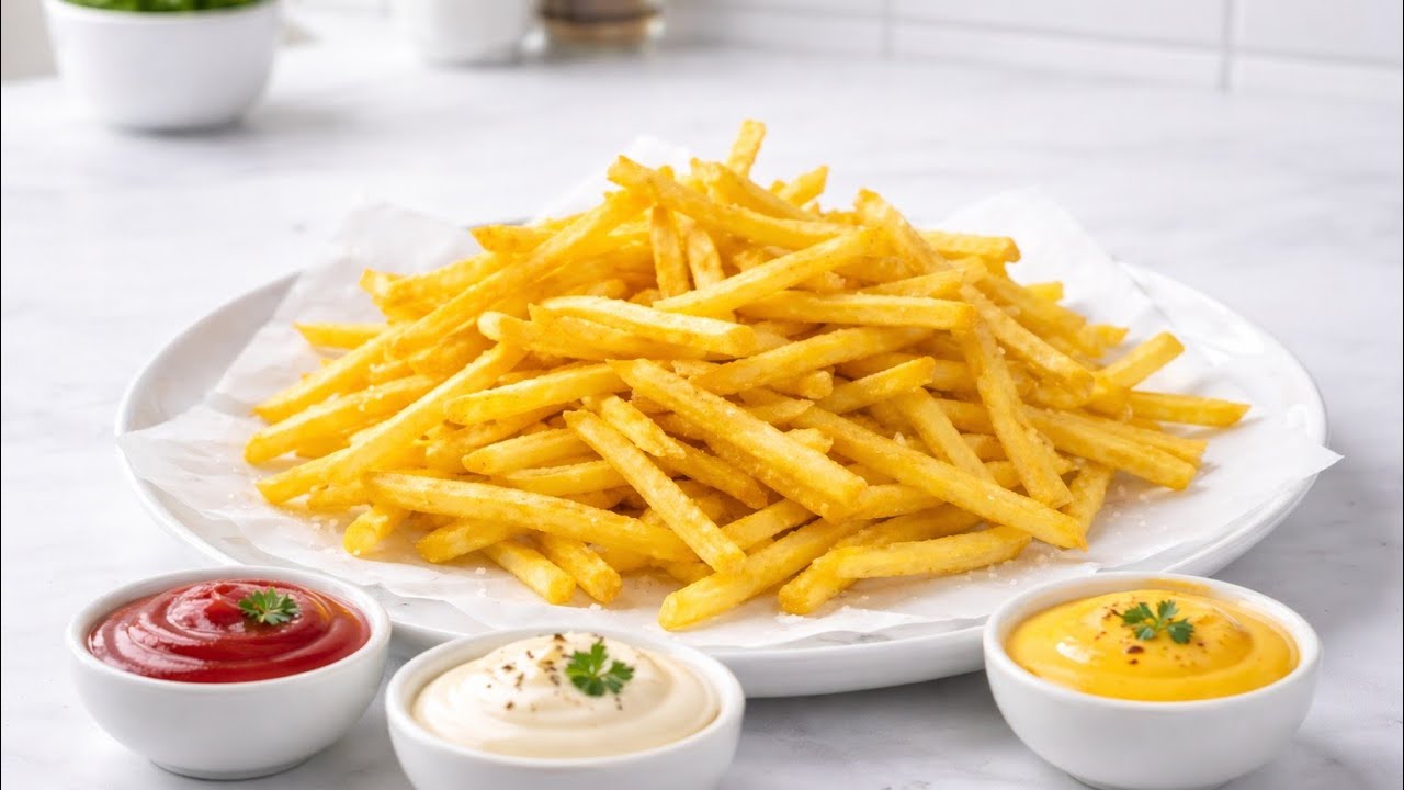 How to make French Fries at home! Potato Chips Recipe! Easy snacks to make at home!