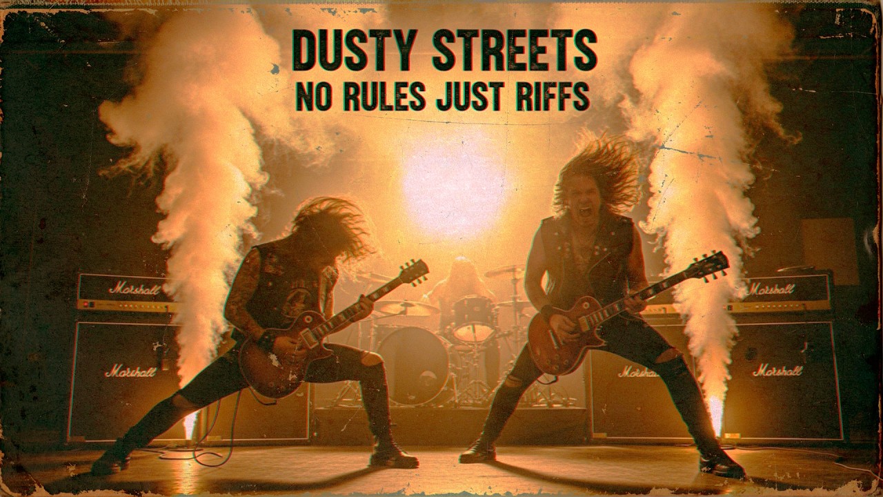 DUSTY STREETS | No Rules Just Riffs [FULL ALBUM] - Hard Rock